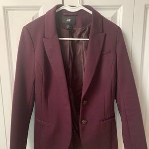 H&M Purple Blazer